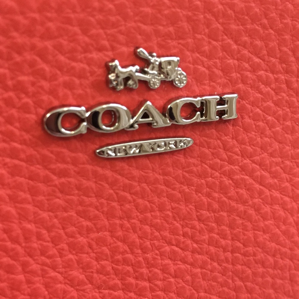 Coach wristlet double zipper - Picture 6 of 8